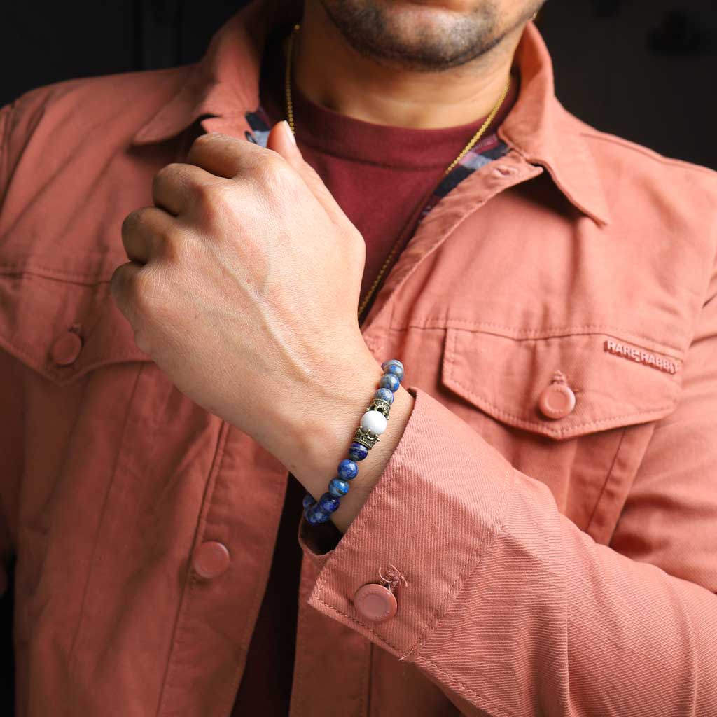 JWF™ Empowering Wisdom Lapis Lazuli Bracelet