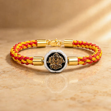 Sacred & Divine Panchmukhi Hanuman Kalawa Thread Bracelet