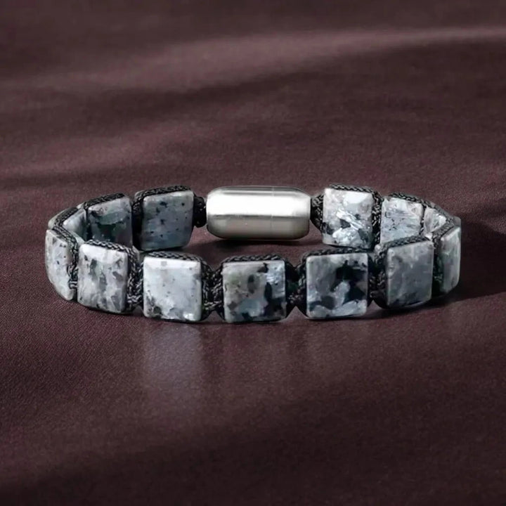 flatbead labradorite bracelet