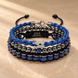 The Sovereign Stack | Lapis Lazuli Bracelet Stack