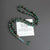 Live To Succeed Pyrite Green Tiger Eye Mala Necklace