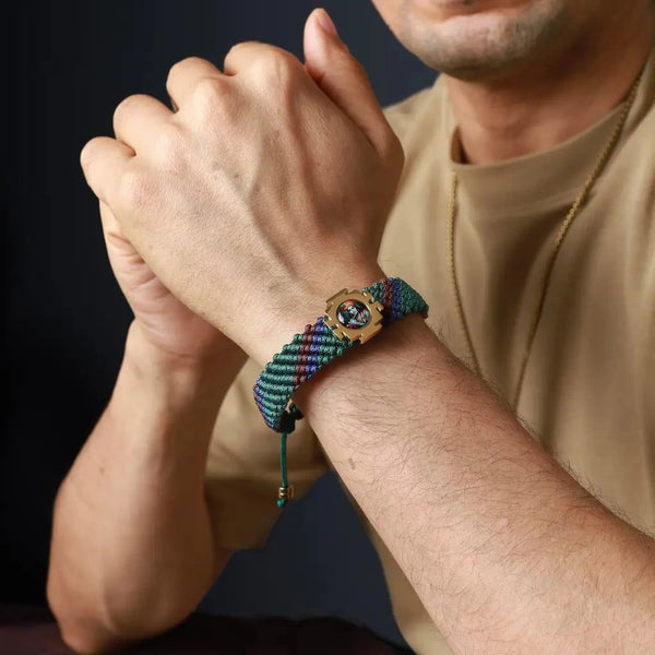 Buy threaded krishna bracelet