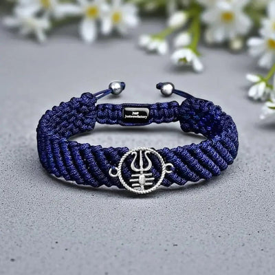 The Deity of Deities 925 Silver Shiva Tribal Bracelet