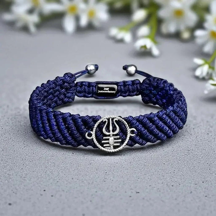 The Deity of Deities 925 Silver Shiva Tribal Bracelet