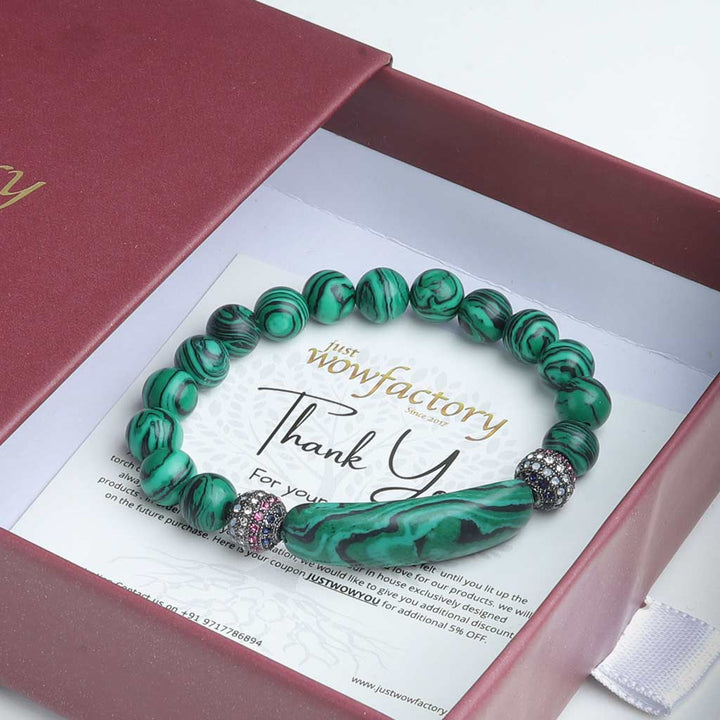 Malachite Stone bracelet