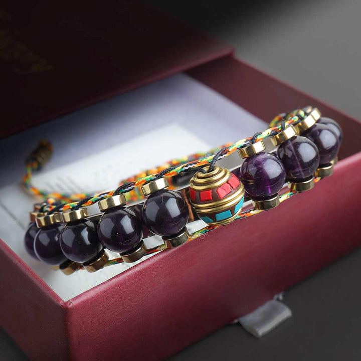 Amethyst bracelet for ladies