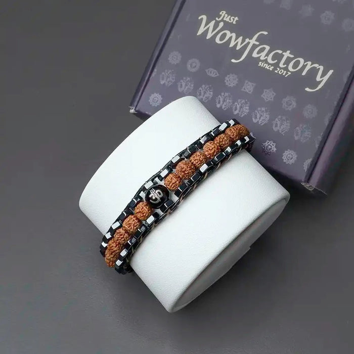 The Monumental Courage Shiva Rudraksha Bracelet