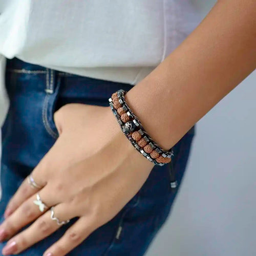 The Monumental Courage Shiva Rudraksha Bracelet
