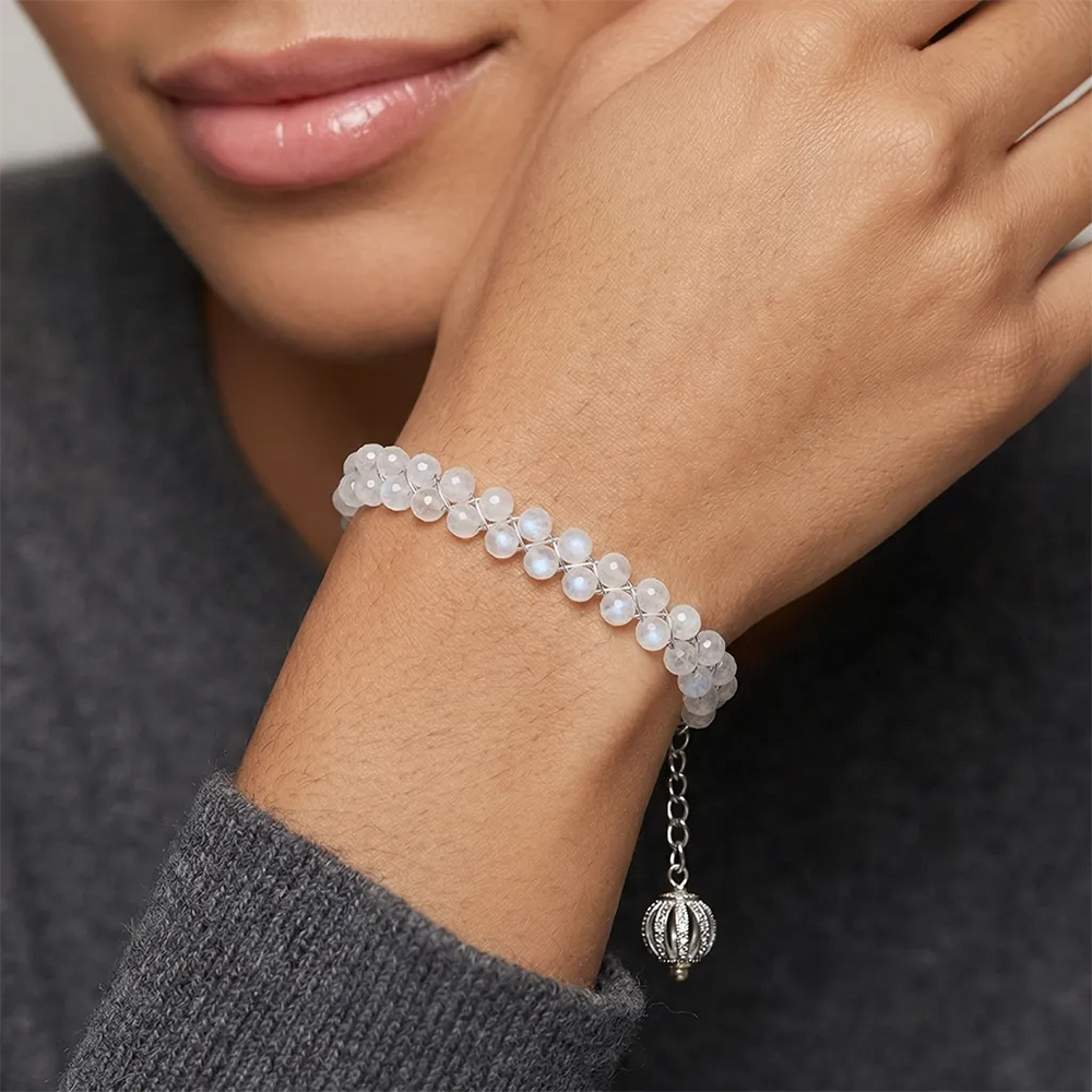 Flow Within | Emotional Balance Bracelet (Moonstone) For Women