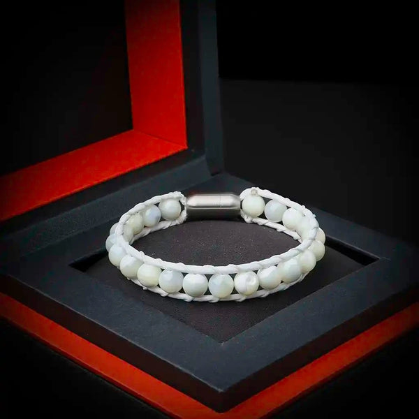 Incredible Glow Calming Mother Of Pearl Bracelet