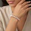Calming Mother Of Pearl Cuff Bracelet