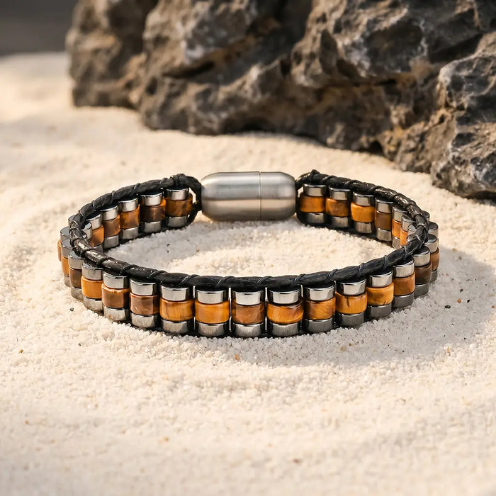 Moving The Mountain Conviction Premium Tiger Eye Bracelet