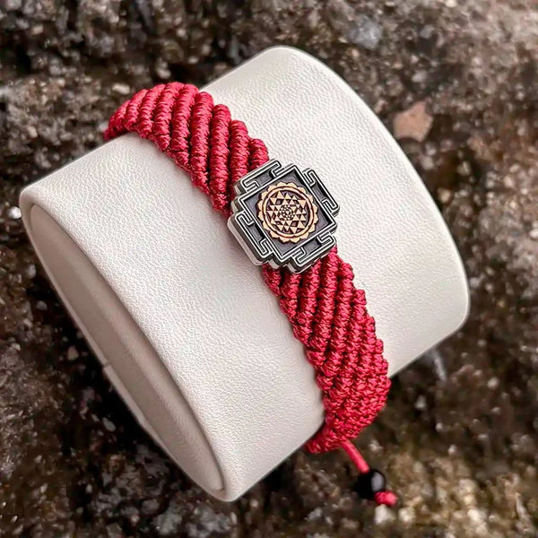 [ Limited Edition ] From Silence Comes Power – The Sriyantra Abundance Bracelet