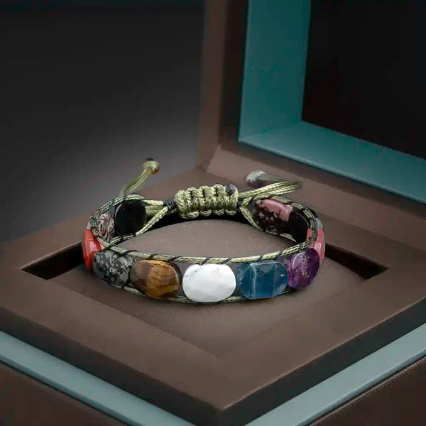 Nine Planets Chakra Alignment Bracelet for Energy & Balance