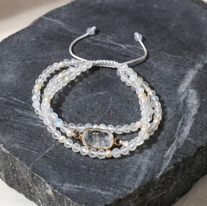 Number 2 Numerology Women Bracelet For Balance and Clarity