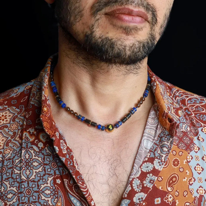 Moolank 4 Necklace – For Stability & Discipline (4, 13, 22, 31 Birthdays)