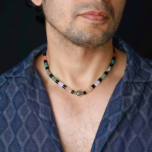 Nine Planets, One Purpose: Sriyantra Necklace of Abundance