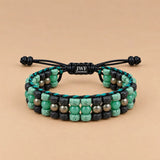 Opportunity Seeker Pyrite Aventurine Bracelet