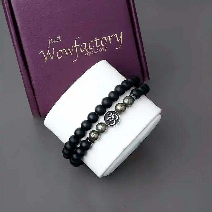 Pyrite bracelet for mens