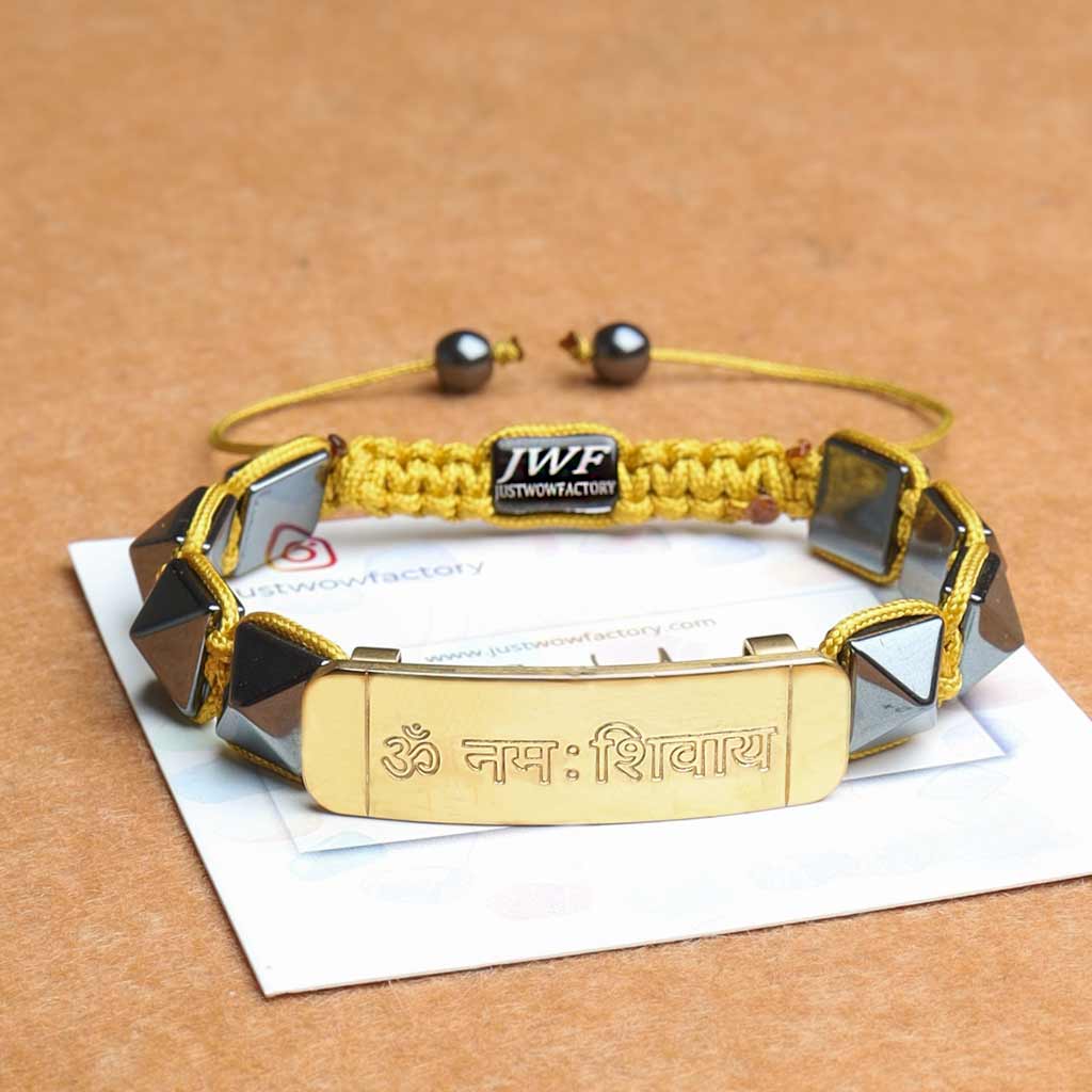 [ LIMITED EDITION ] Our Rescuer  Shiva The GUARDIAN Flatbead Bracelet