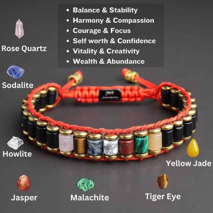 7 chakra tibetan bracelet