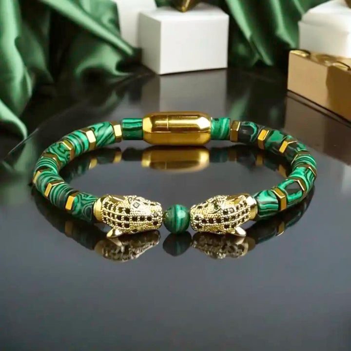 malachite bracelet for men