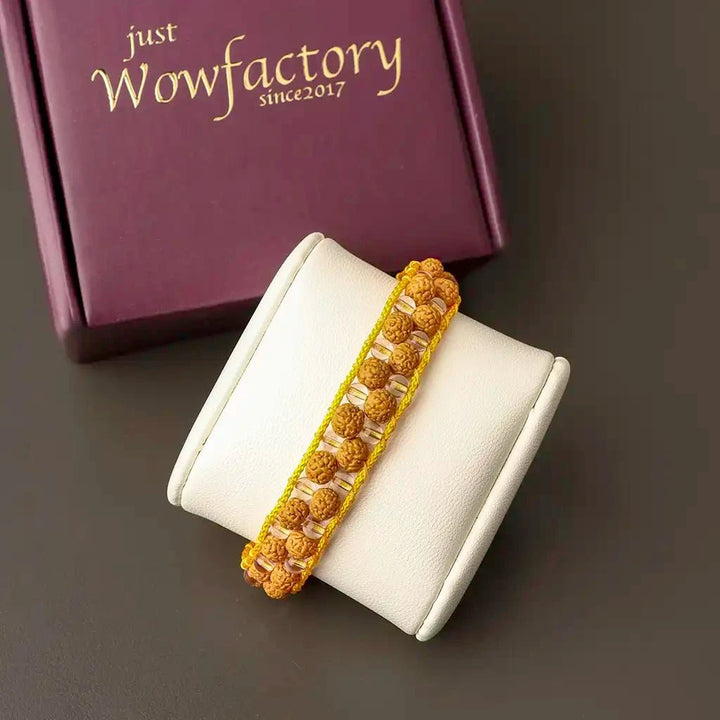 Punchmukhi rudraksha bracelet for men