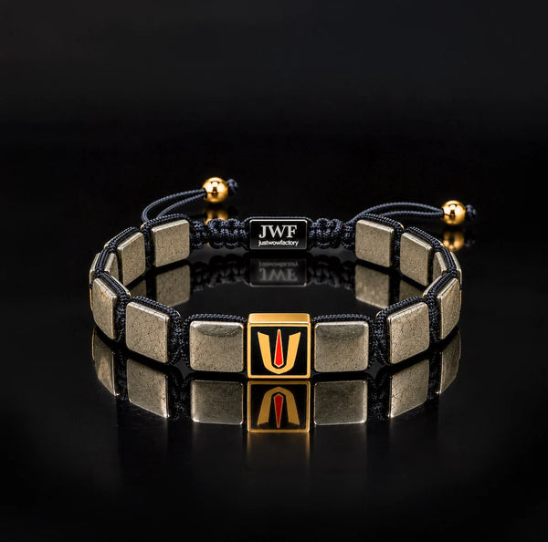 Blessed Prosperity | Wealth & Opportunity Bracelet (Balaji Pyrite)