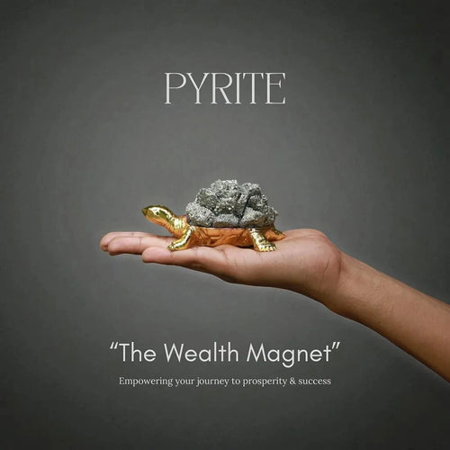 Journey to Abundance with Our Lucky Turtles: Pyrite, Aventurine, Clear Quartz & Citrine