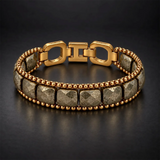 Built to Prosper | Pyrite Statement BraceletBracelet