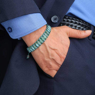 Spellbinding Leadership Aventurine Hematite Bracelet