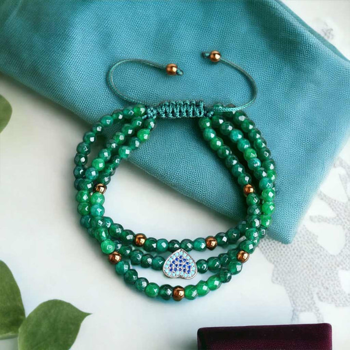 green jade bracelet