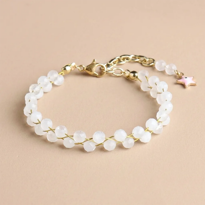 Love Yourself First | Self-Love Bracelet (Rose Quartz)