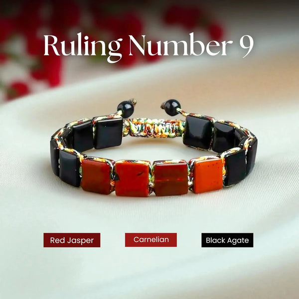 Purpose-Driven Power: Ruling Number 9 Bracelet for Bold Transformation