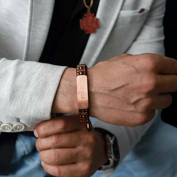 Sacred Mantra Har Har Mahadev Bracelet