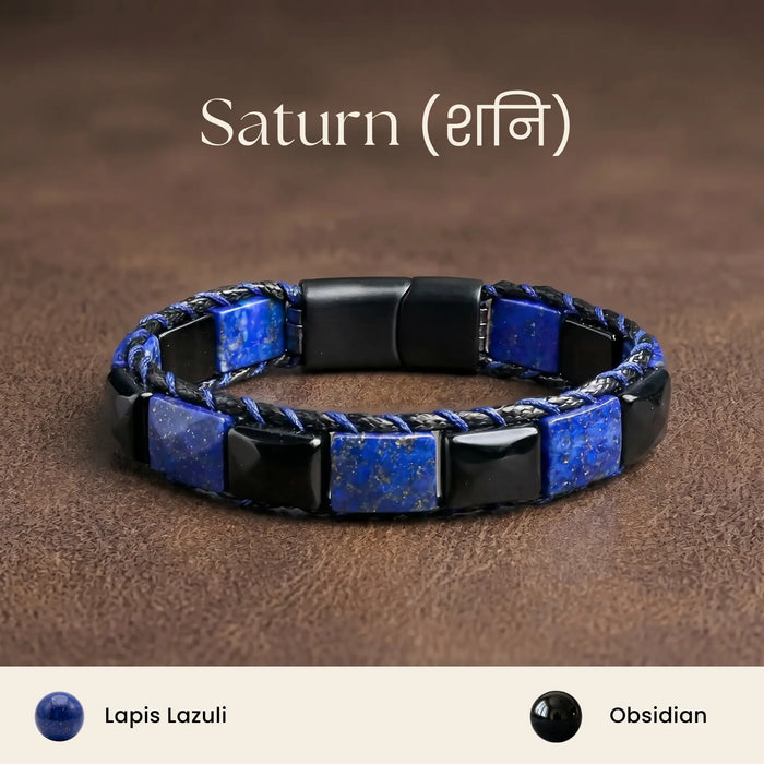 Built to Last | Discipline & Stability Bracelet (Saturn/Shani)