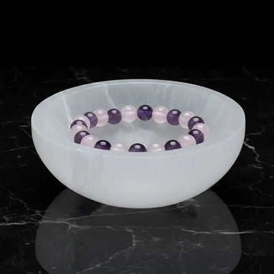 Crystal Cleanser: Selenite Charging Bowl