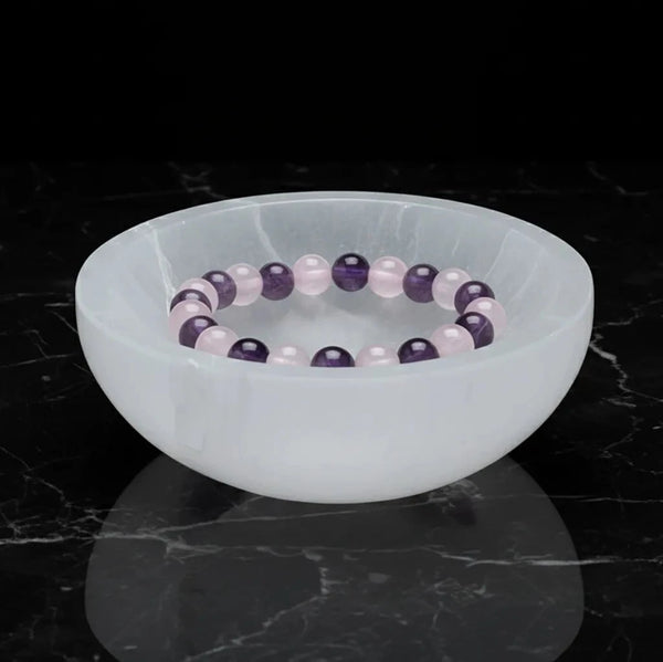 Crystal Cleanser: Selenite Charging Bowl