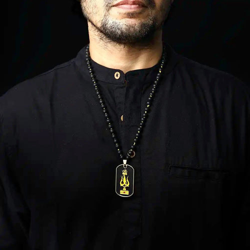 The Suave and Eternal Mahadev Karungali Mala