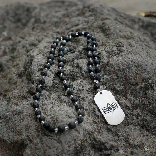 The Envy Destroyer 108 Mahadev Pendant Clear Quartz Mala Necklace