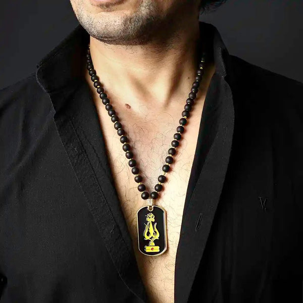 The Suave and Eternal Mahadev Karungali Mala