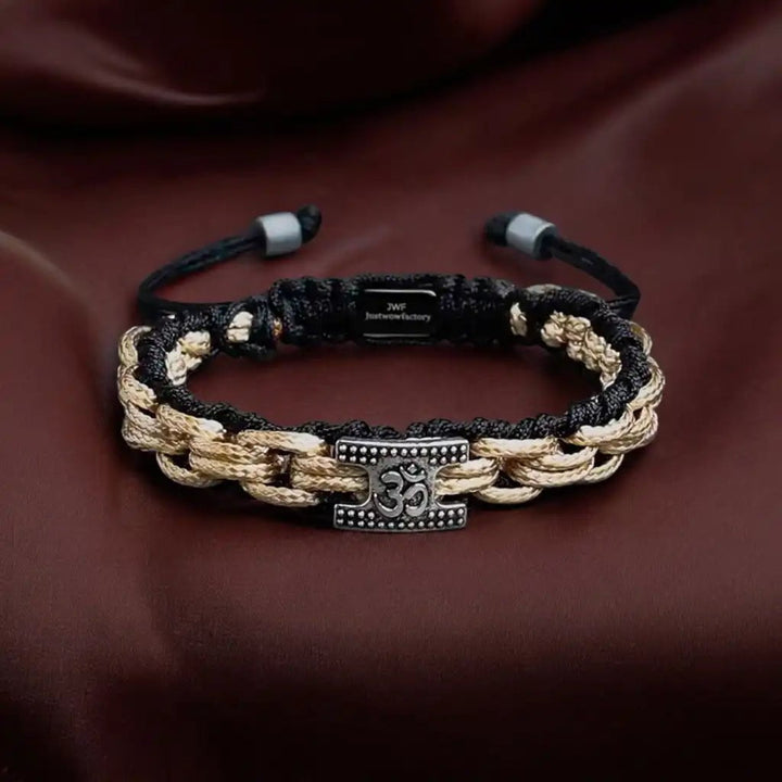 Staunch Follower Tribal Aum Bracelet