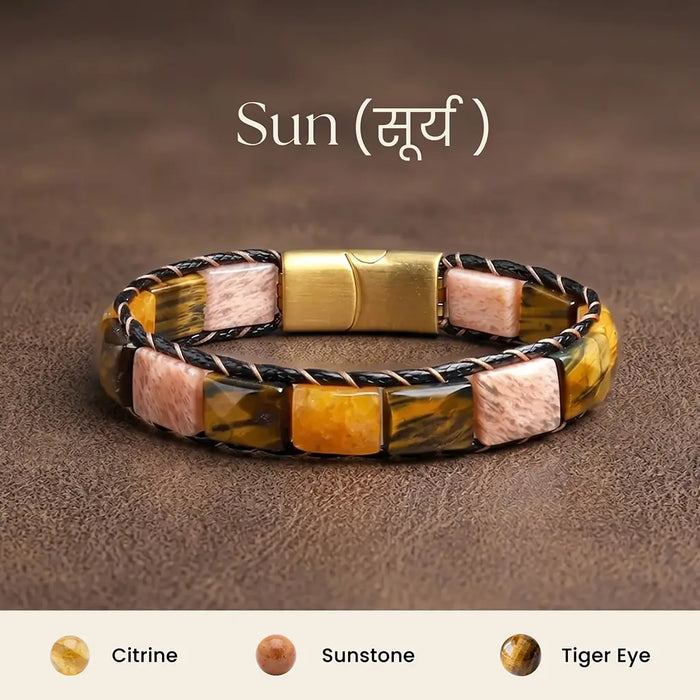 Radiant Authority | Confidence & Leadership Bracelet (Sun/Surya)