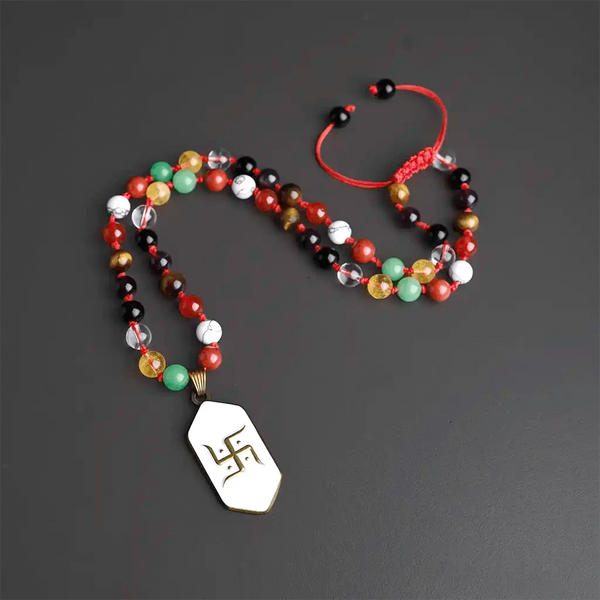 Navagraha Swastik Shubh Mala-Favouring Planets