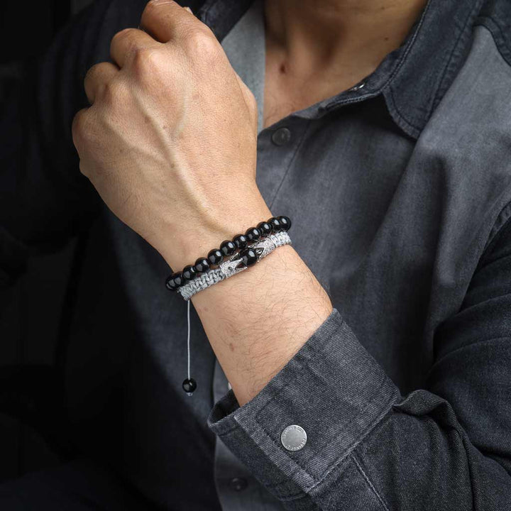 Obsidian Bracelet for Men