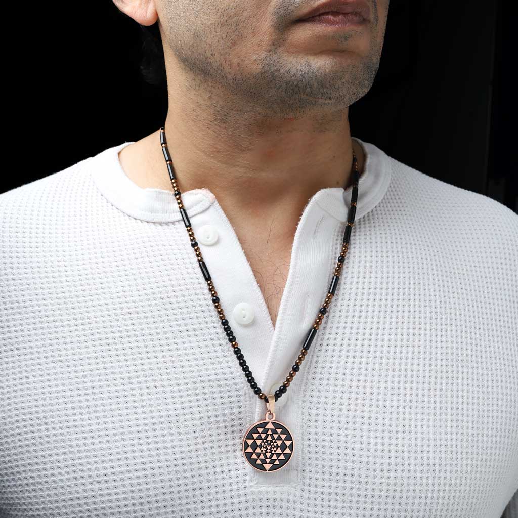 Sacred Sri Yantra Necklace + Pendant, 3 Variants
