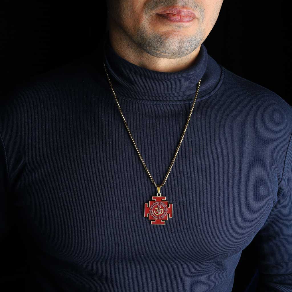 The Supreme Protector Maha Mrityunjay Mantra Shiva Pendant Necklace