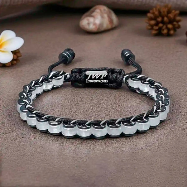 The Master Balancer Crown Chakra Clear Quartz Bracelet
