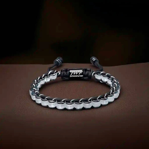 The Master Balancer Crown Chakra Clear Quartz Bracelet