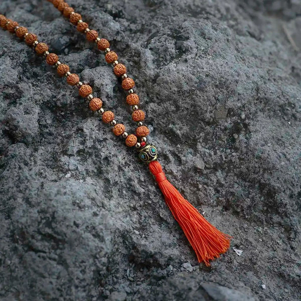 The Meaningful Pursuit Divine  Rudraksha Mala